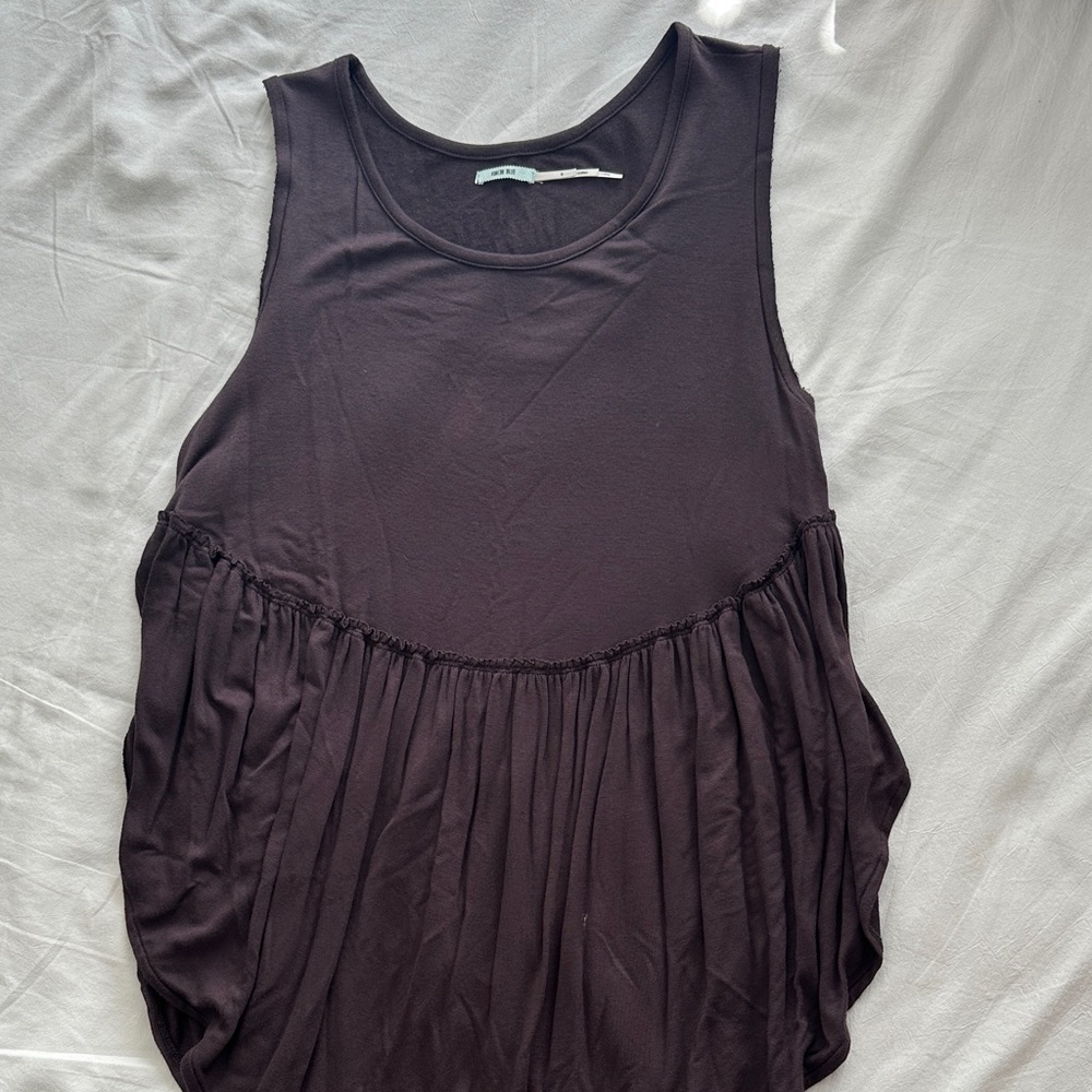 Kimchi Blue Dark Brown Tank Top